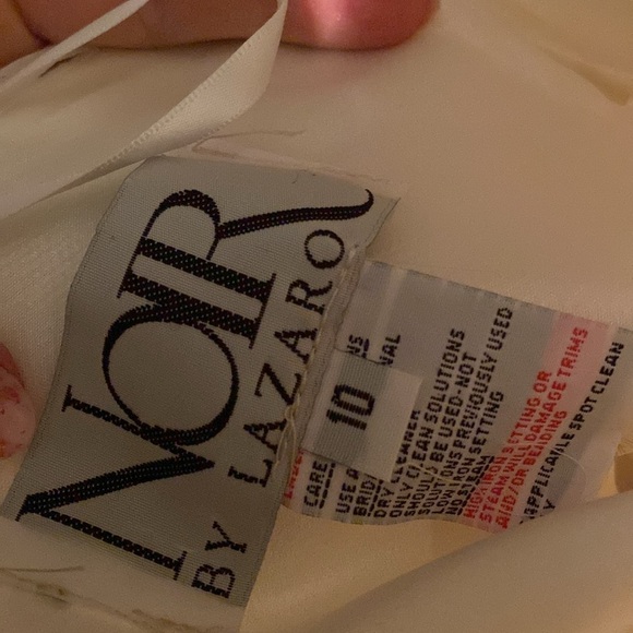 NOIR by Lazaro size 8 party / event dress medium strapless NWT - Picture 6 of 6